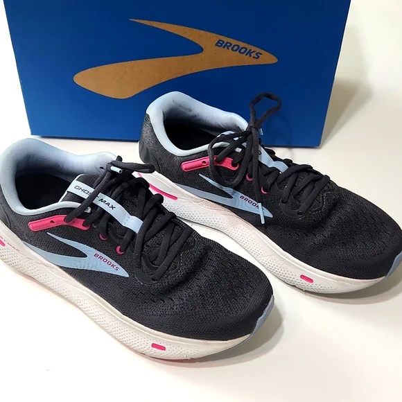 Brooks Women's Athletic Shoes - Black, Pink, and Blue - Picture 3 of 15